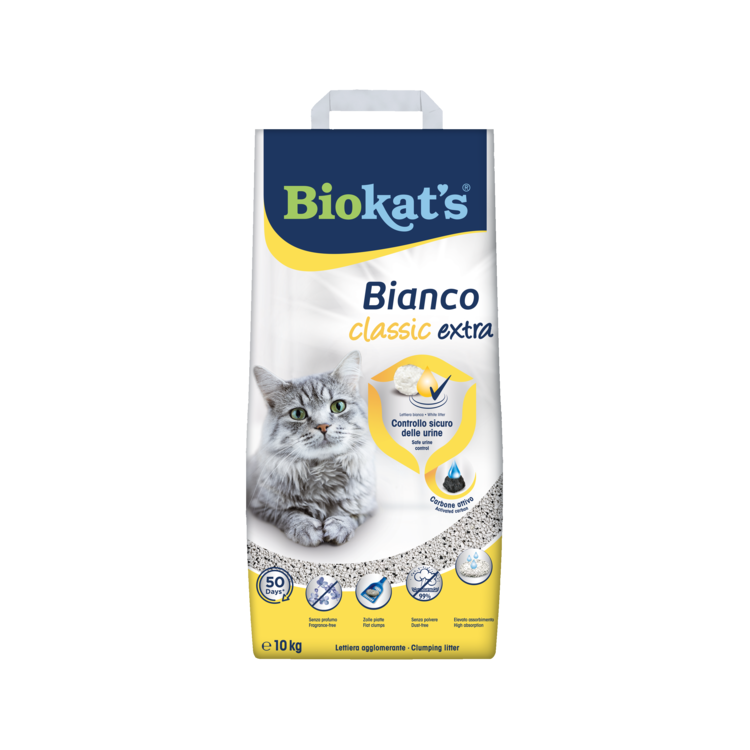 BIOKAT BIANCO EXTRA CLASSIC 10KG BIOKAT BIANCO EXTRA CLASSIC 10KG