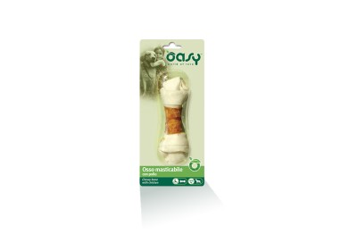 Oasy Snack Dog - OSSO masticabile con pollo Tg L Blister 67 gr (6pz)