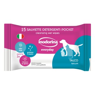 Inodorina Salviette Everyday Pocket Talco 15pz