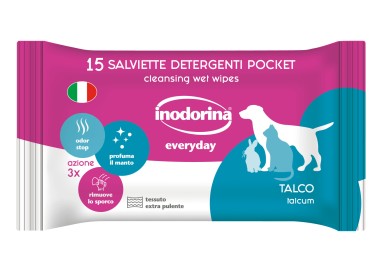 Inodorina Salviette Everyday Pocket Talco 15pz