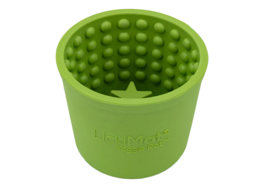 LickiMat Yoggie Pot Verde