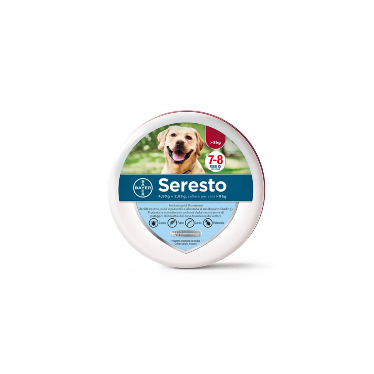 Seresto Collare Cani per cani superiori a 8 kg Seresto Collare Cani per cani superiori a 8 kg