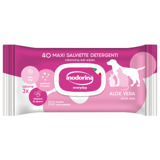 Inodorina Salviette Everyday Aloe Vera 40pz